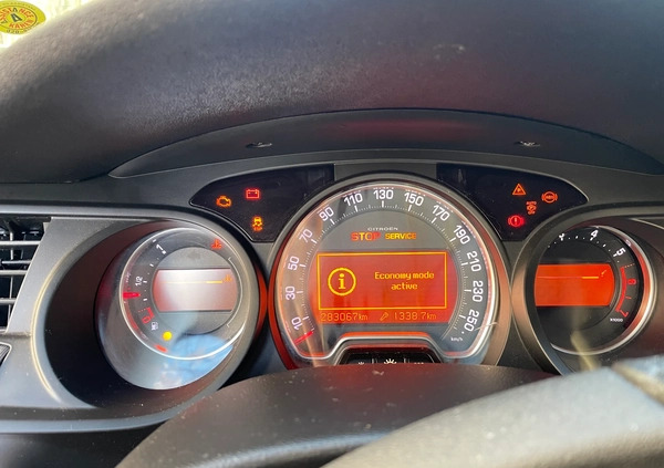 Citroen C5 cena 16499 przebieg: 283000, rok produkcji 2008 z Warszawa małe 301